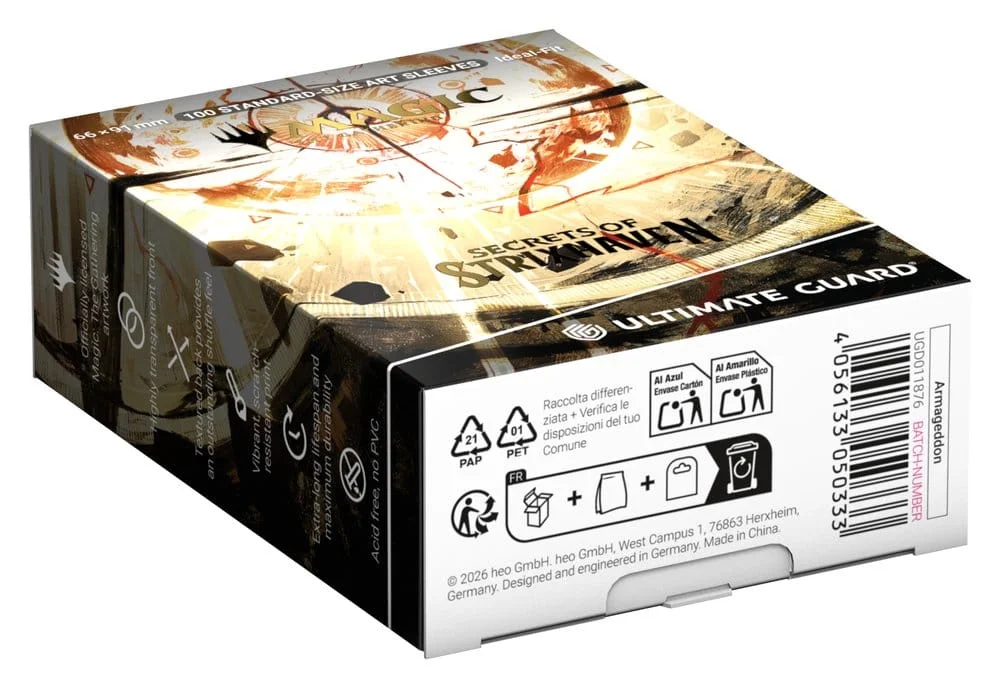 Ultimate Guard Art Sleeves 66 x 91 mm (100 Sleeves) Magic: The Gathering | Secrets of Strixhaven - Armageddon